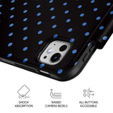 Blue Black - Leather Magnetic iPad Case