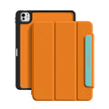 Hermes Orange - Leather Magnetic iPad Case