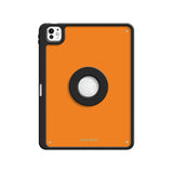 Hermes Orange - Leather Magnetic iPad Case