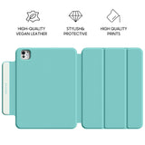 Tiffany Blue - Leather Magnetic iPad Case