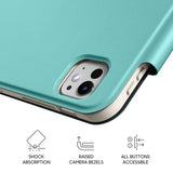 Tiffany Blue - Leather Magnetic iPad Case