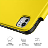 Active Yellow - Leather Magnetic iPad Case