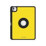 Active Yellow - Leather Magnetic iPad Case