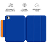 Klein Blue - Leather Magnetic iPad Case