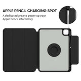 Fluorescent Green - Leather Magnetic iPad Case