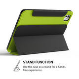 Fluorescent Green - Leather Magnetic iPad Case