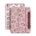 Metal Heart - Leather Magnetic iPad Case