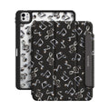 Metallic Notes - Leather Magnetic iPad Case