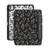 Metallic Notes - Leather Magnetic iPad Case