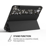 Metallic Notes - Leather Magnetic iPad Case