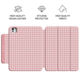Peach Pink - Leather Magnetic iPad Case