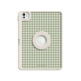 Pale Green - Leather Magnetic iPad Case