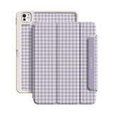 Soft Purple - Leather Magnetic iPad Case