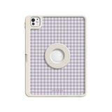 Soft Purple - Leather Magnetic iPad Case