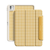 Warm Yellow - Leather Magnetic iPad Case