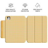Warm Yellow - Leather Magnetic iPad Case