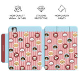 Puppy Party - Leather Magnetic iPad Case