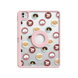 Puppy Party - Leather Magnetic iPad Case