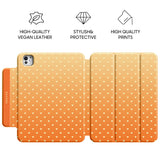 Orange Soda - Leather Magnetic iPad Case