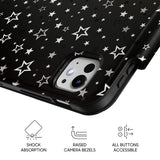 Night - Leather Magnetic iPad Case