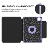 Purple Mist - Leather Magnetic iPad Case