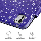 Purple Mist - Leather Magnetic iPad Case