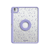 Purple Mist - Leather Magnetic iPad Case
