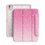 Peach Star - Leather Magnetic iPad Case
