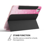 Peach Star - Leather Magnetic iPad Case