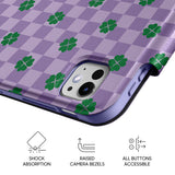 Lucky Leaf - Leather Magnetic iPad Case