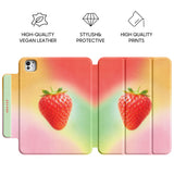 Strawberry - Leather Magnetic iPad Case