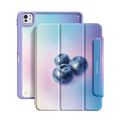 Blueberries - Leather Magnetic iPad Case