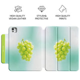 Grapes - Leather Magnetic iPad Case