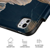 October - Leather Magnetic iPad Case