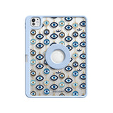 Blue Eyes - Leather Magnetic iPad Case