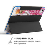 Bougainvillea - Leather Magnetic iPad Case
