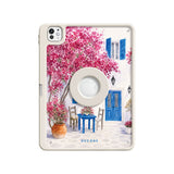Bougainvillea - Leather Magnetic iPad Case