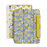 Lemon Scent - Leather Magnetic iPad Case