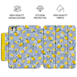 Lemon Scent - Leather Magnetic iPad Case