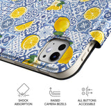 Lemon Scent - Leather Magnetic iPad Case