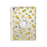 Lemon Scent - Leather Magnetic iPad Case