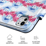 Blue Roof - Leather Magnetic iPad Case
