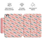 Shoal of Fish - Leather Magnetic iPad Case