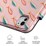 Shoal of Fish - Leather Magnetic iPad Case