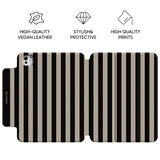 Dark Chocolate - Leather Magnetic iPad Case