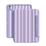 Light Purple - Leather Magnetic iPad Case