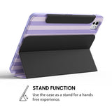 Light Purple - Leather Magnetic iPad Case
