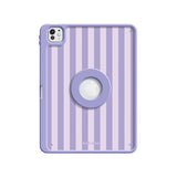 Light Purple - Leather Magnetic iPad Case