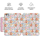 Garden Story - Leather Magnetic iPad Case