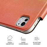 Cyan Sun - Leather Magnetic iPad Case